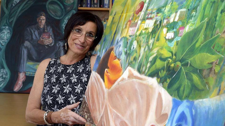 Letizia Burgio, Maltechnik,...