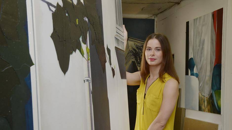 Jacqueline Hess, Ölmalerei, Wuppertal,...