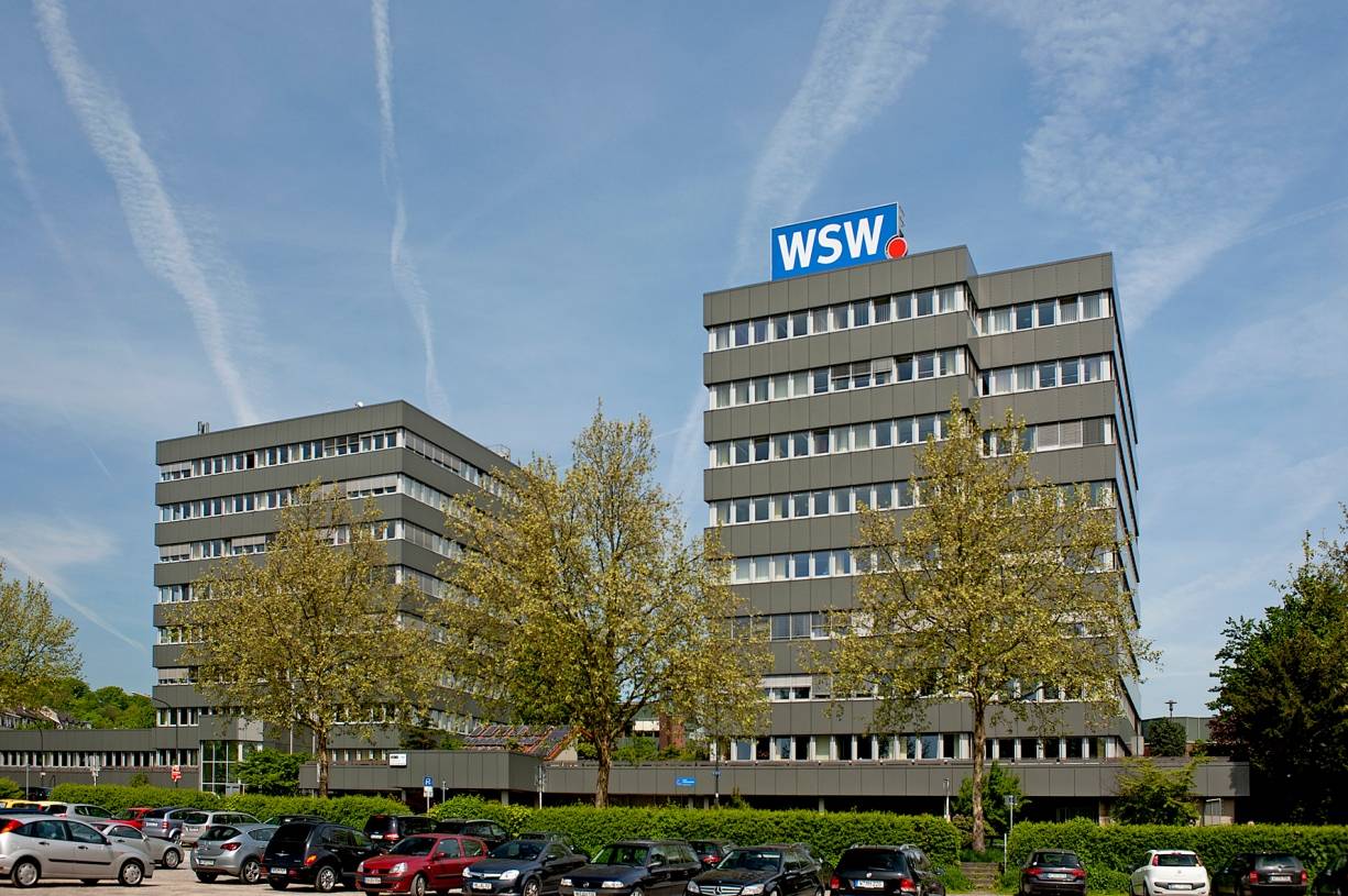  Die WSW-Zentrale an der Bromberger Straße. 