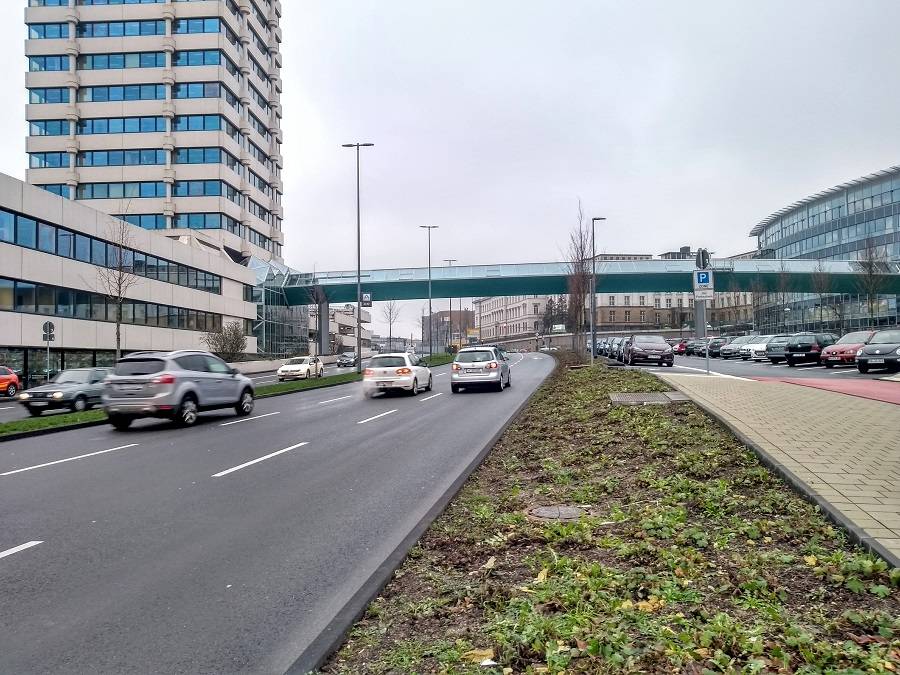  Auf der Bundesallee bis zum Brausenwerth fuhren die zwei jungen Wuppertaler ihr illegales Rennen mit über 90km/h.  