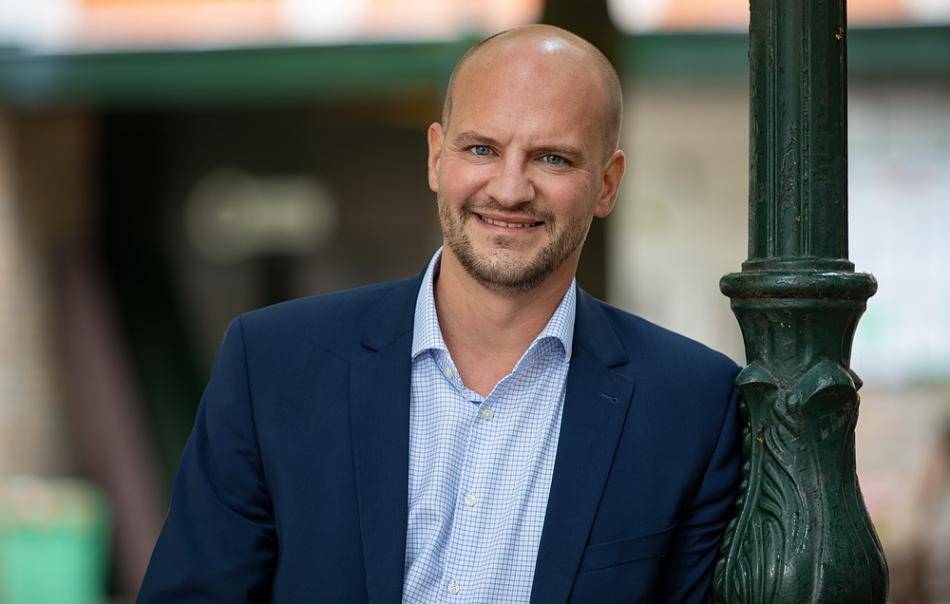  Marc Schulz, Grünen Fraktionsvorsitzender.  