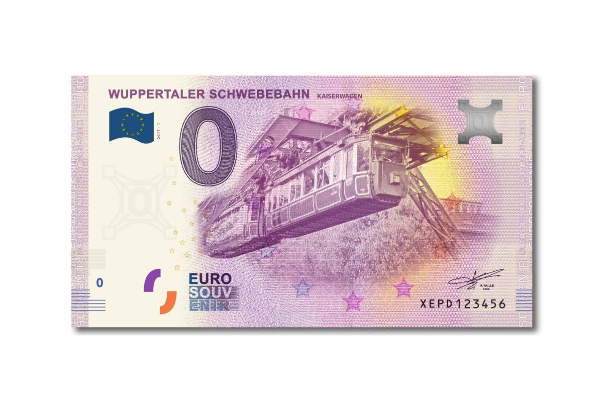 Jetzt neu: Der Wuppertaler 0-Euro-Schein