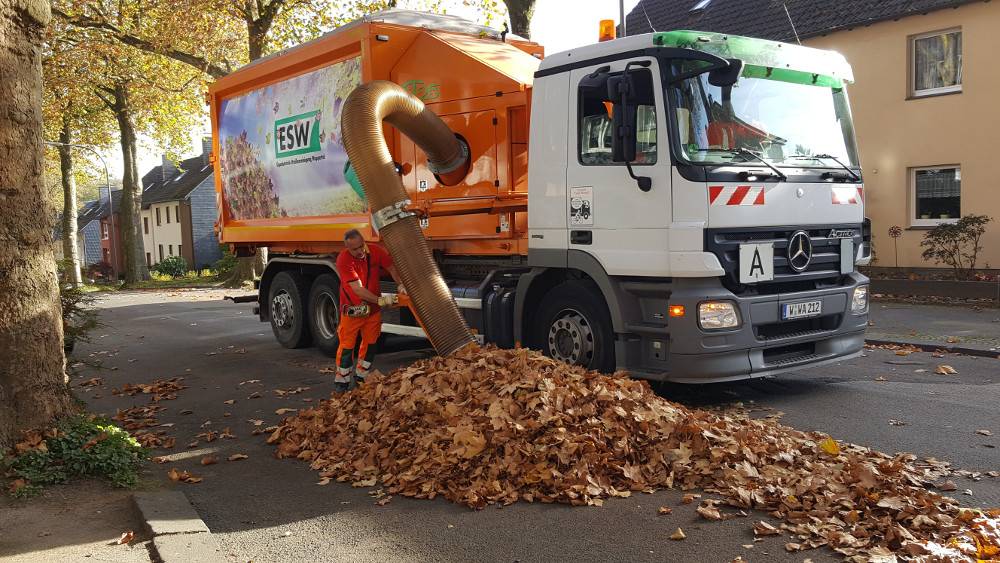 'Trilo' im Einsatz am Laubberg.