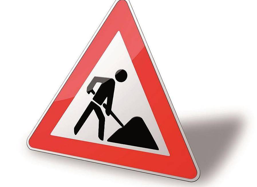 Zwischen Wichlinghausen und Oberbarmen: Nur ein Fahrstreifen auf der A46