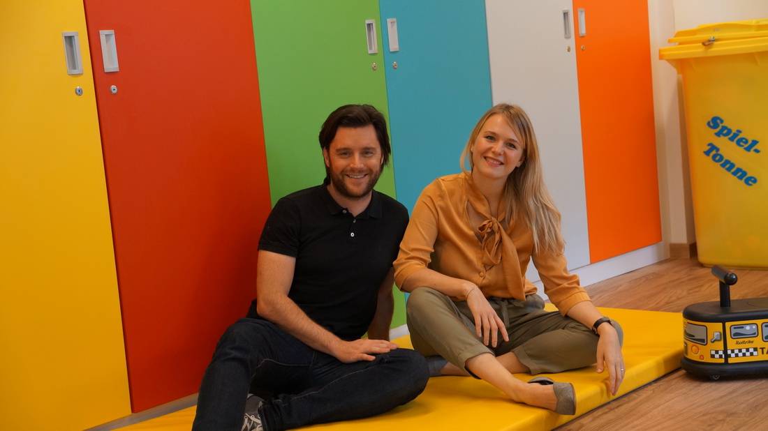  Marco Lombardo und Annika Boos. 