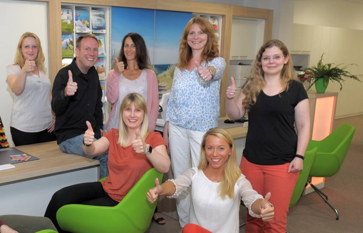  Das Team von Rundschau Reisen. 