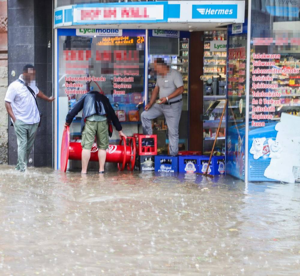 Unwetter: Wuppertal räumt auf