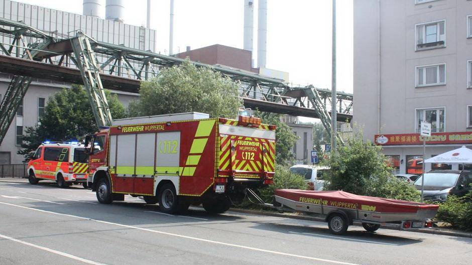 Aus der Wupper gerettet