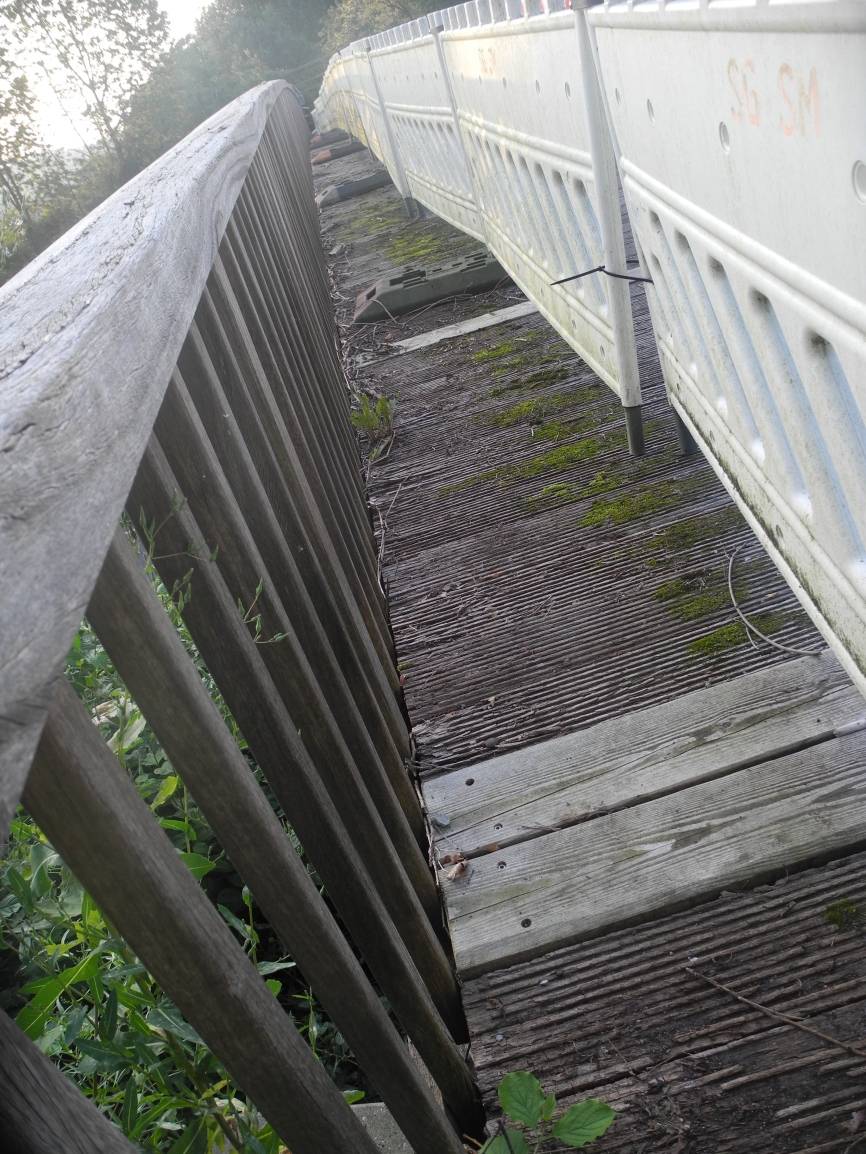 Brückenabriss: Vollsperrung auf der L418