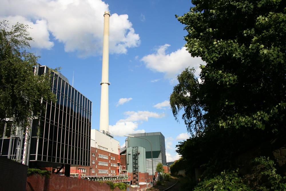  Das Elberfelder Heizkraftwerk. 