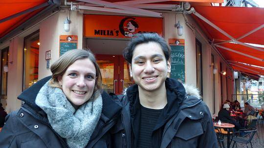  Alvaro ist einer der Austauschschüler von YFU, der gerade in Wuppertal lebt. Seine YFU-Betreuerin vor Ort ist Svenja Otto.  