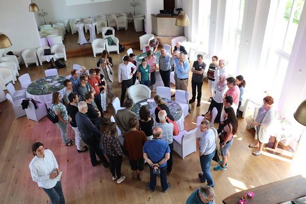  Die Teilnehmer der zweiten Zukunftswerkstatt hatten viele Ideen.  