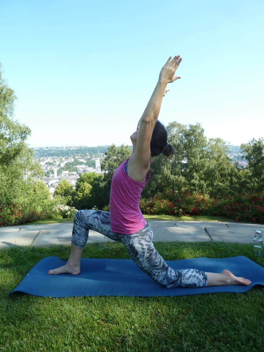 Yoga im Park und für den Park