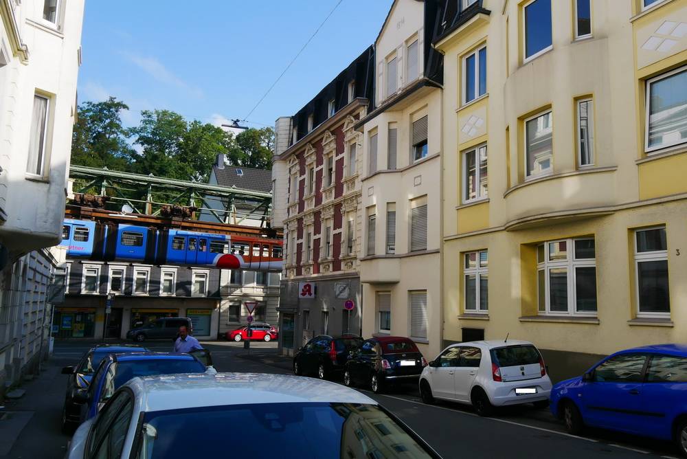  Wohnbebauung in Vohwinkel. 