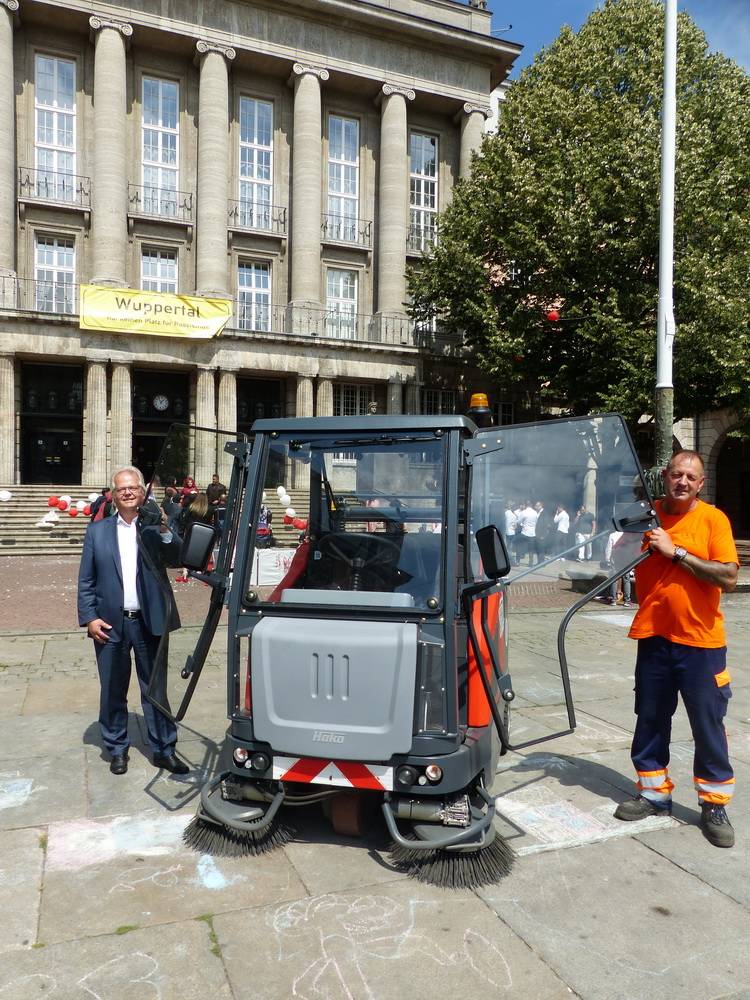 Drei Punkte für mehr Sauberkeit in Wuppertal