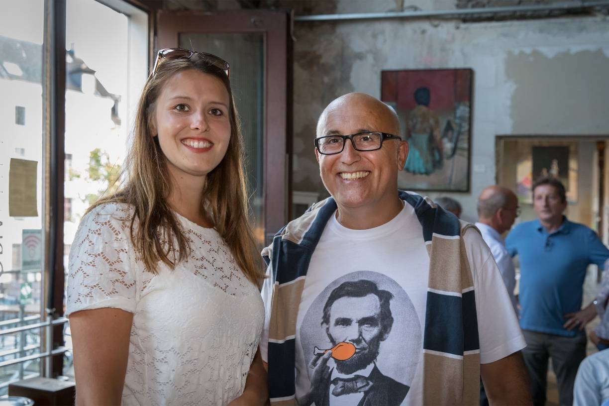  Franziska Fischer und ihr früherer Chef Panagiotis Paschalis: Franziska Fischer geht nach Heidelberg, Panagiotis Paschalis ist — nach seiner Abwahl durch die Mehrheit des Rates — zurzeit Beamter im einstweiligen Ruhestand. 