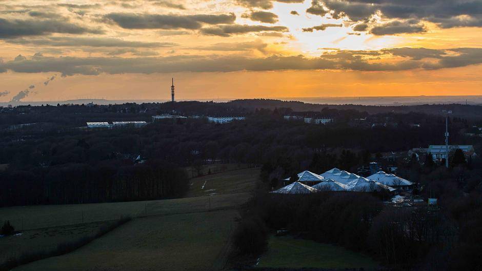 Jetzt leuchtet der Wasserturm
