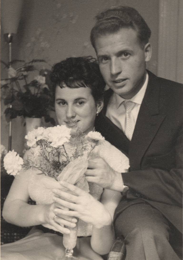  Vor 60 Jahren haben Rina und Wolfgang Bossy in Wuppertal geheiratet. 