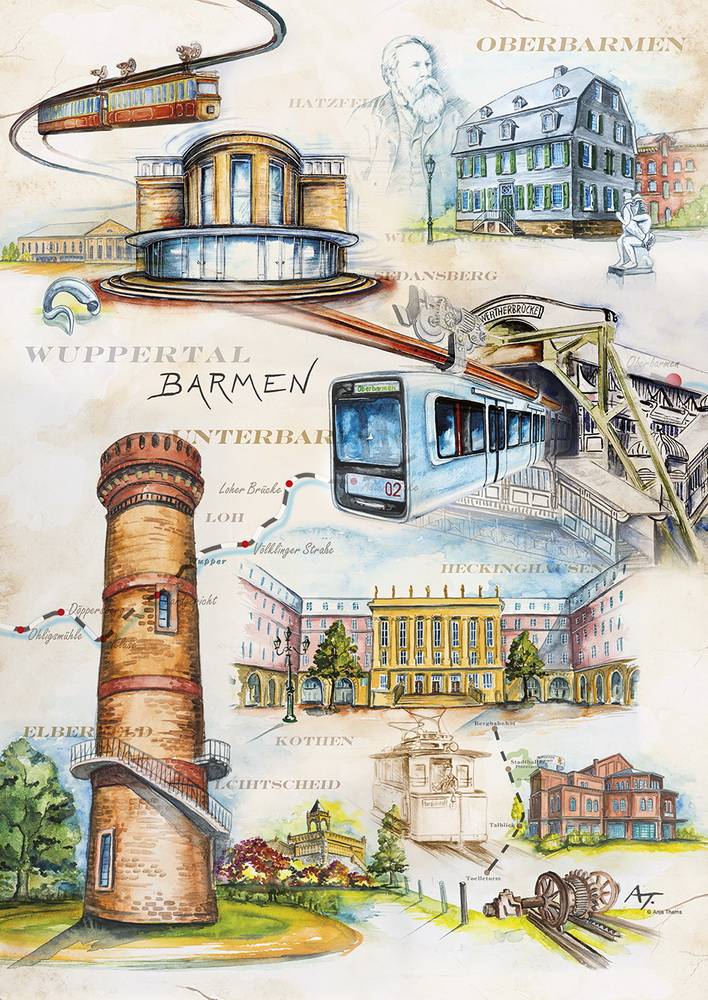  Die Barmer Sehenswürdigkeiten. 