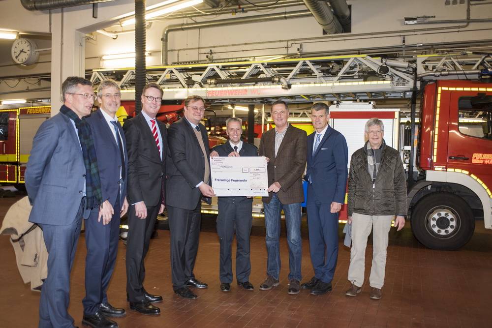 5.000 Euro für die Freiwillige Feuerwehr