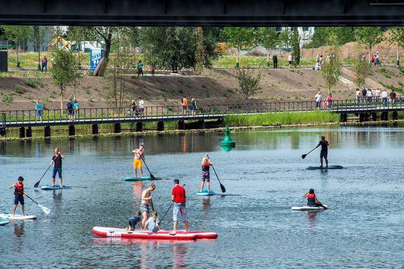  So sah die Bundesgartenschau in diesem Jahr in Heilbronn aus.  