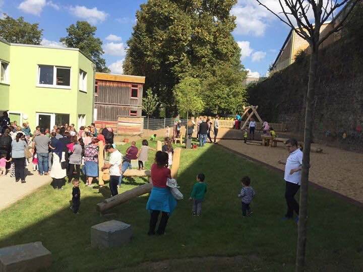  Die 2016 eröffnete Kita am Arrenberg. 