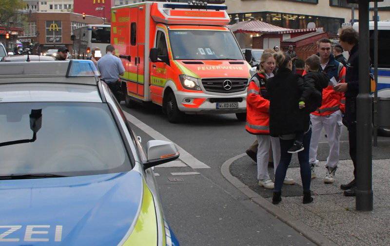  Die Rettungskräfte waren schnell vor Ort. 