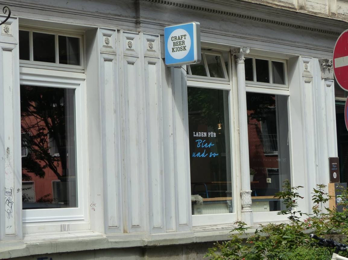  Wieder am Start: Der „Craft Beer Kiosk“. 