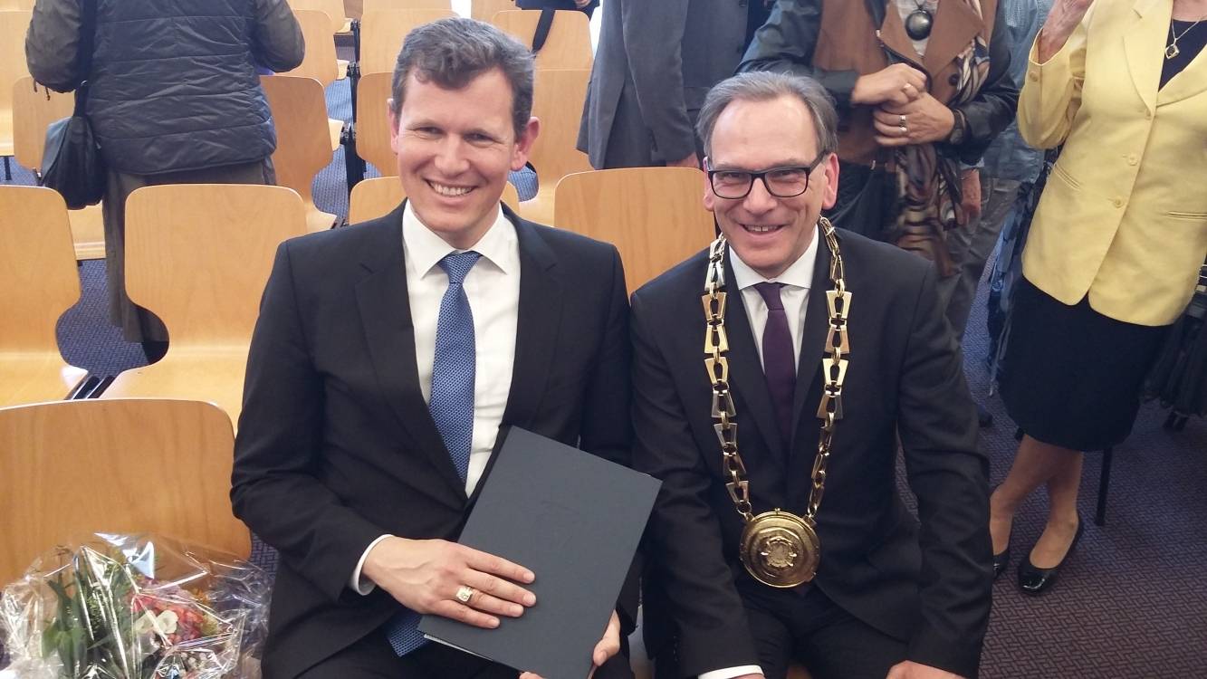 Carsten Gerhardt bekommt "Rheinlandtaler"