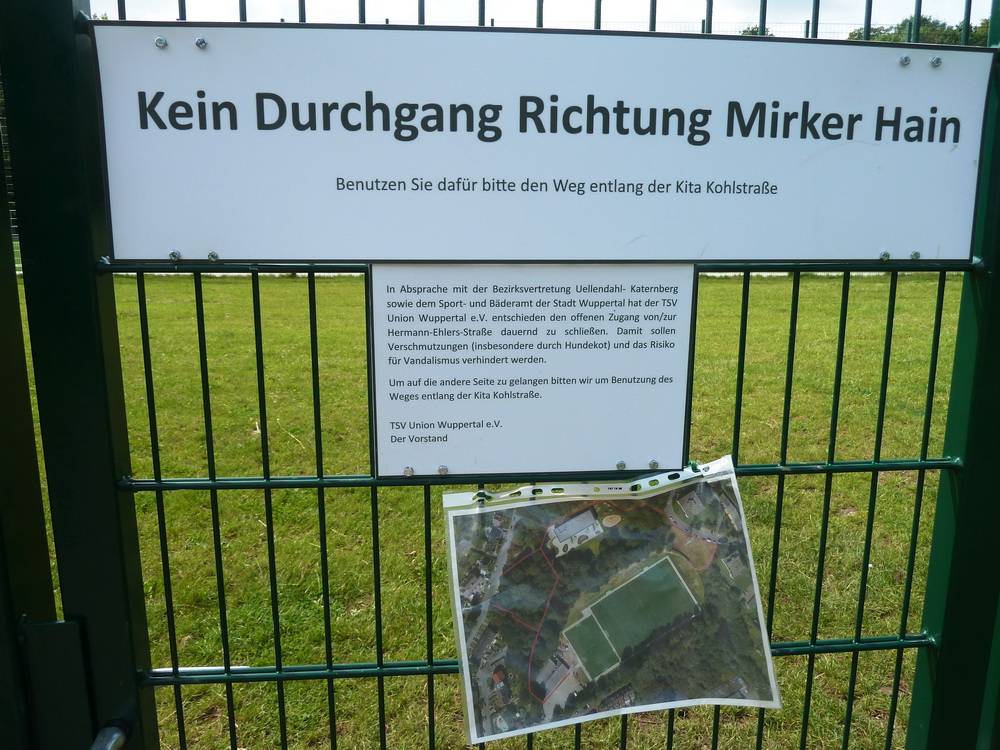 Seit 1954 immer frei zugänglich