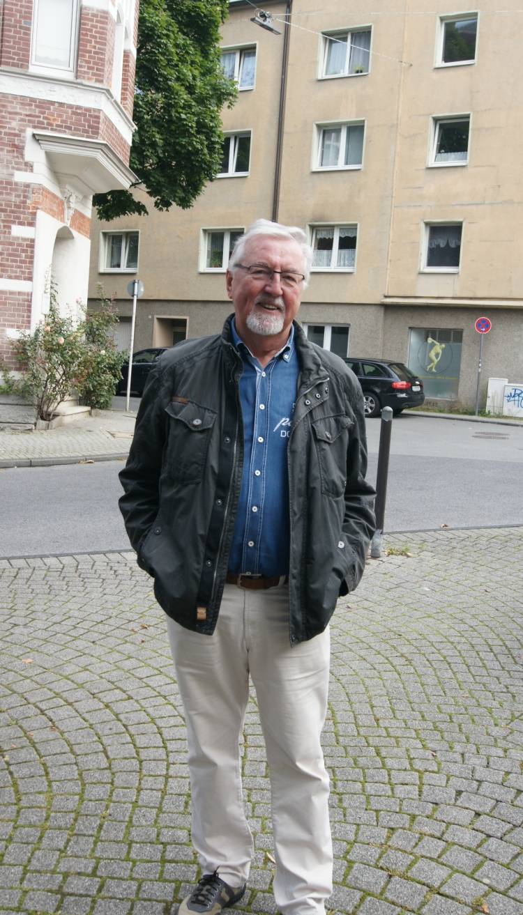  Karl-Heinz Emde ist sozusagen „Mister Rott“.  