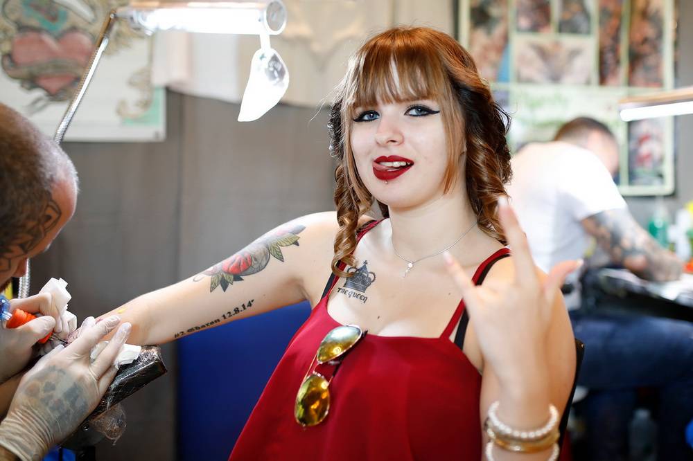 Fotos von der Tattoo-Convention