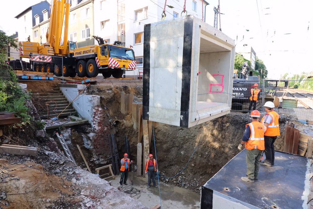 Plötzlich war der Tunnel weg