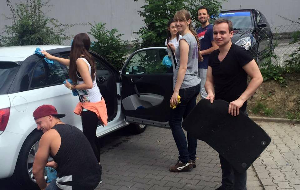 Autowäsche für guten Zweck