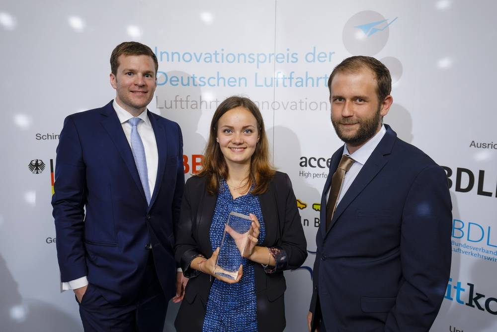  Das Team von Jetlite (v.l.): Dr. Achim Leder, Alexandra Bajor und Felix Priebe. 