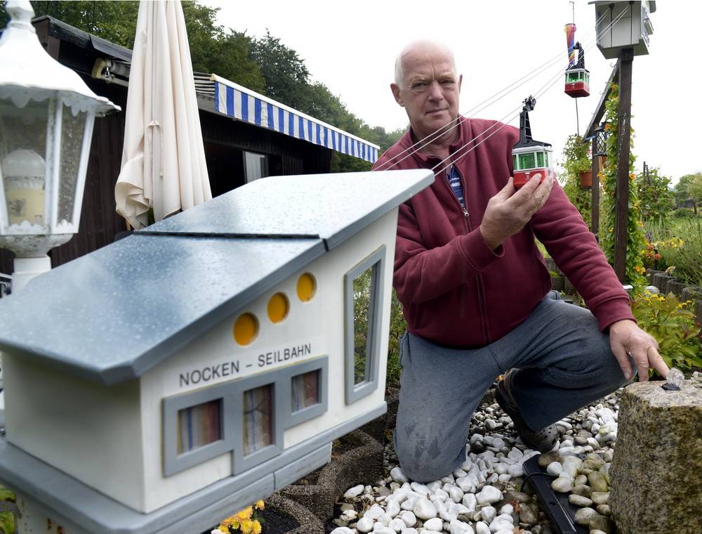 Die Seilbahn ist schon fertig!