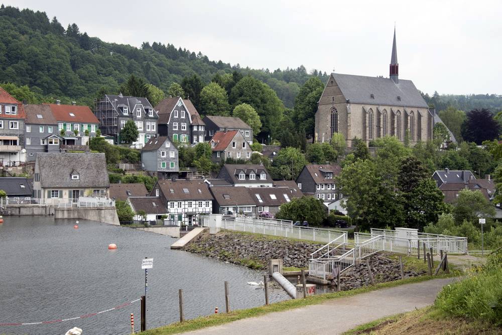 Der Beyenburger Stausee. 