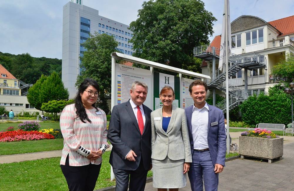 Visite des Bundesgesundheitsministers