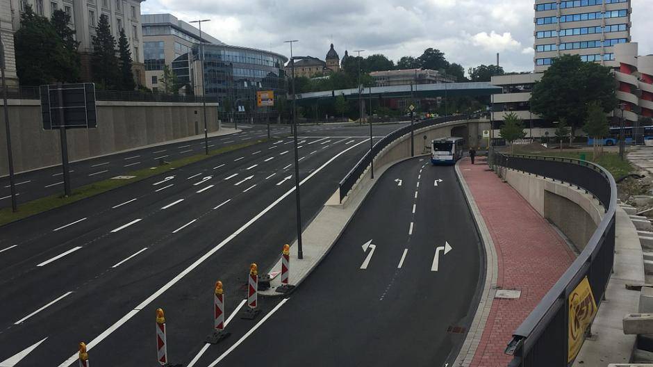 Ein Jahr später ist an dieser Stelle alles fertig. Für Thomas Lücke geht das...