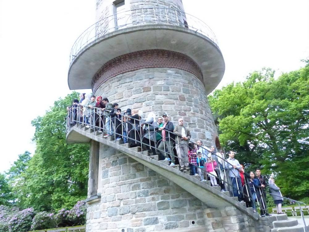 Den Turm fanden alle toll