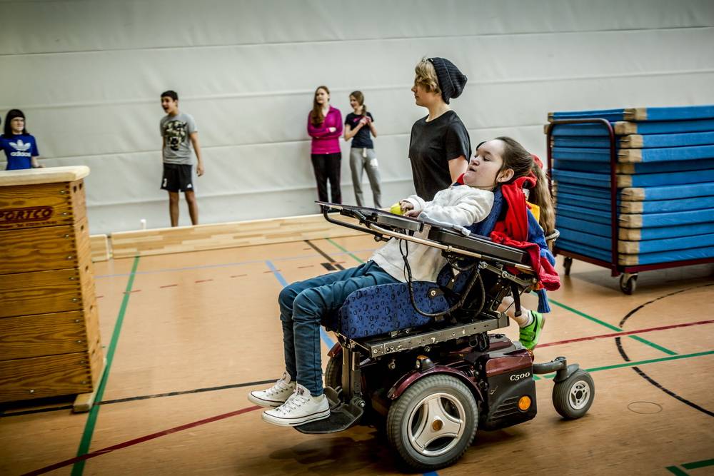  Die Inklusion wird intensiv gefördert. 