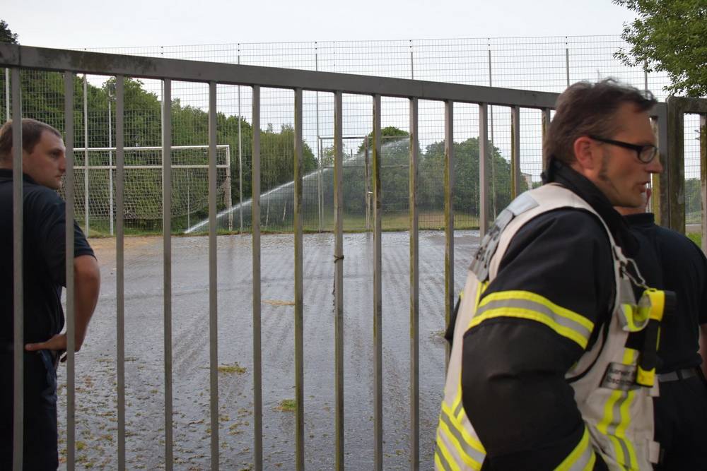 Sportlicher Einsatz der Feuerwehr