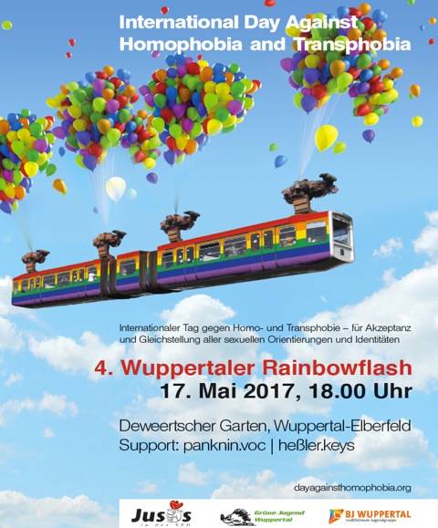 Rainbowflash setzt Zeichen für Vielfalt