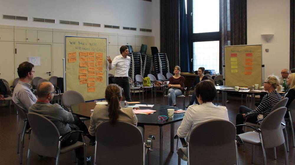  Der Workshop in Aktion. 