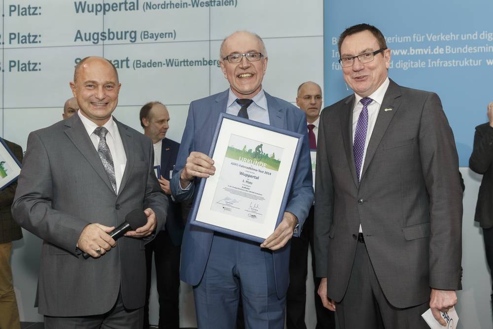 Sensationell nach vorne geradelt