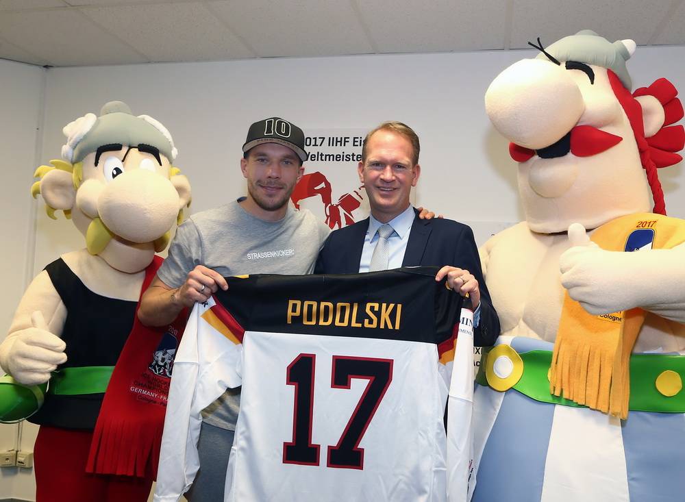 Lukas Podolski ist WM-Botschafter