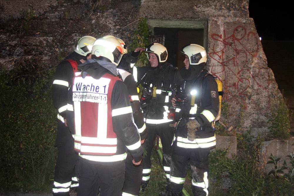 Feuer im Tiefbunker