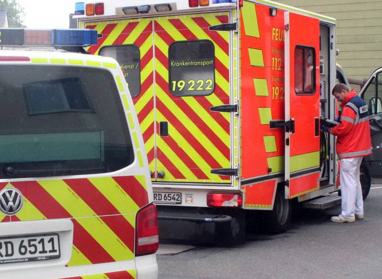 Karambolage mit vier Wagen