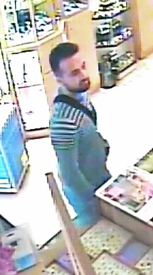  Aufnahme des Täters. 