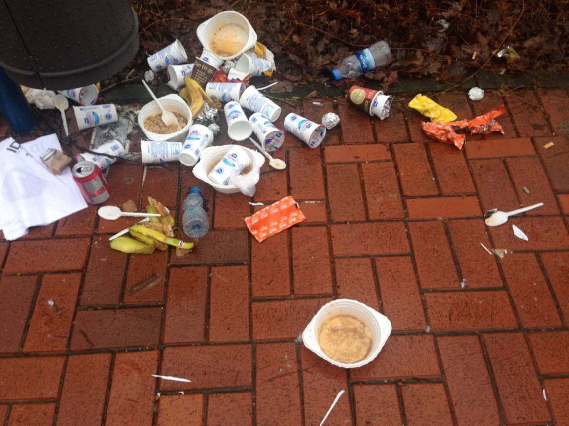 Keine schönen Spuren...